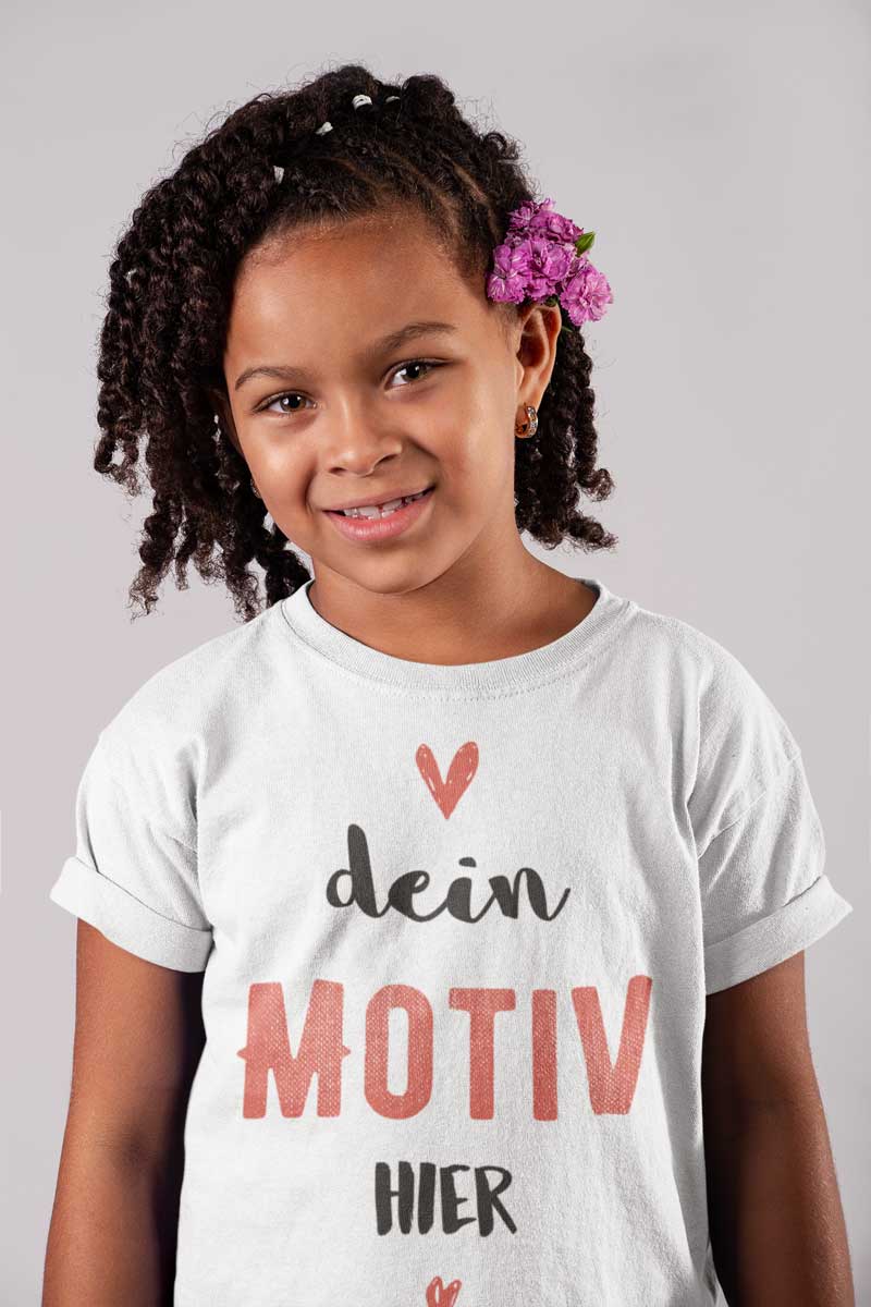 Mädchen T-Shirt bedrucken lassen - TeeFarm Schweiz