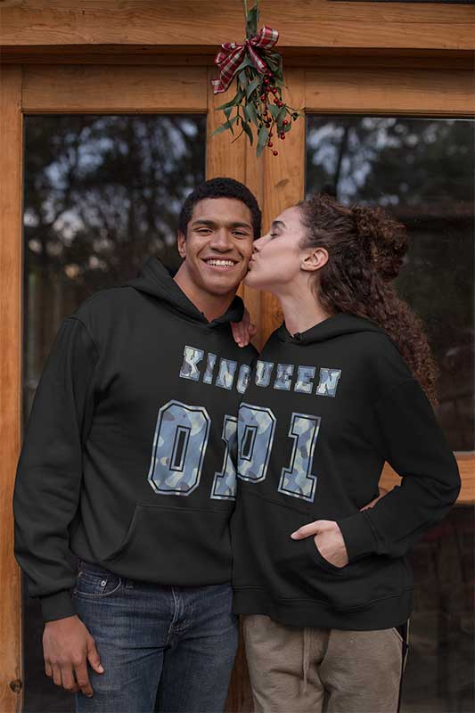 King and Queen Pullover Pärchen