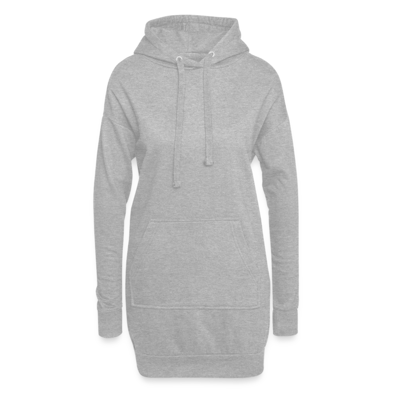 Hoodie-Kleid von vorne