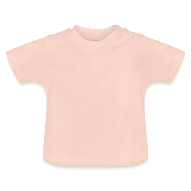 Baby Bio-T-Shirt mit Rundhals von vorne