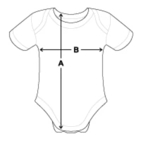 Baby Bio-Kurzarm-Body Grössentabelle